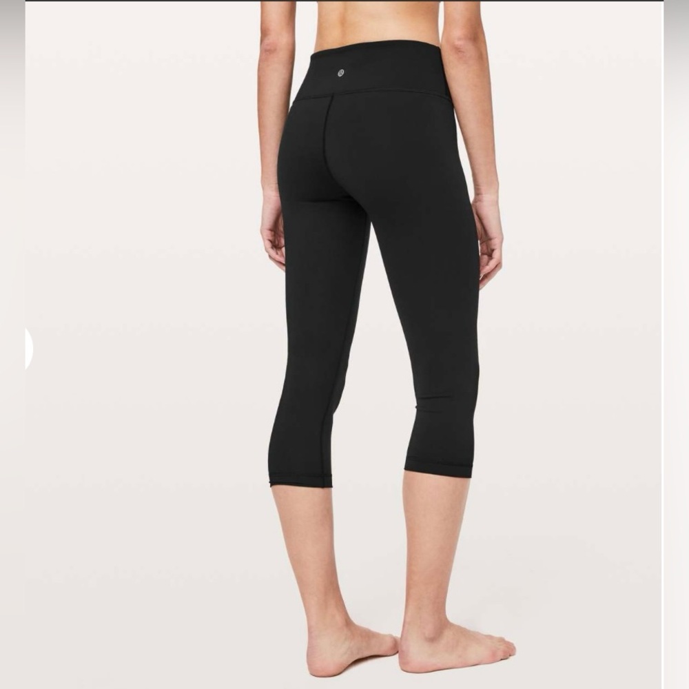 Lululemon Wunder Under Cropped Leggings Size 8